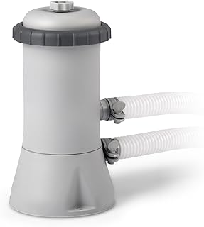 Intex 28604 530 GPH 220-240 V Cartridge Pump Pool Filter - Grey