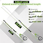 21 FT Telescoping Pressure Washer Wand with Brush, 4000 PSI - Image 5