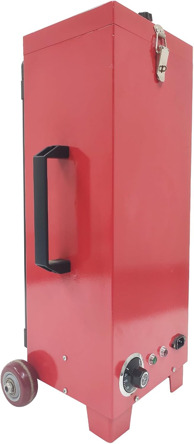 Welding Rod Oven Portable Hot Box Drying Cylinder 26.46 Lbs Capacity Portable Electrode Drying Oven for 17.72"/450mm Electrodes 110V