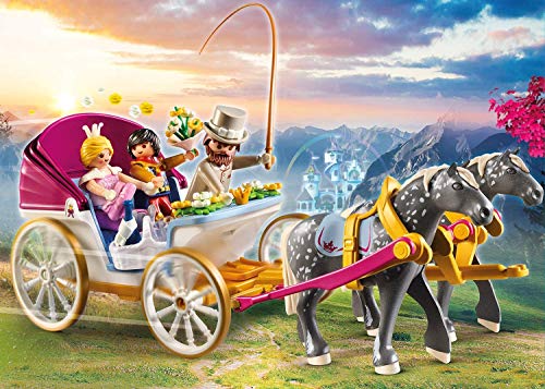 Playmobil Princess Calèche et Couple Royal 70449 - vue 6