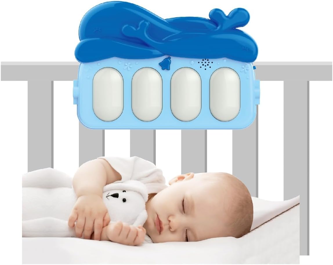 Tapete de Atividades com Play Piano Baleia Azul - Maxibaby