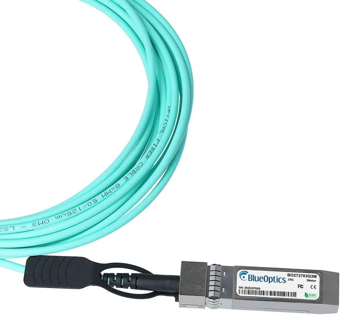 BlueOptics SFP-AOC-10G-15M-PT-BO cavo InfiniBand SFP+ Arancione