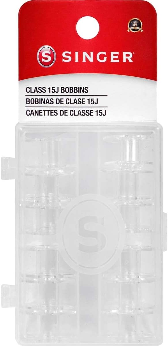 Accessoires Couture Brother 60 Bobines Plastique Transparent Machine à Coudre - Compatible Brother Classe 15, Singer, Janome Canette Sa156 Brother