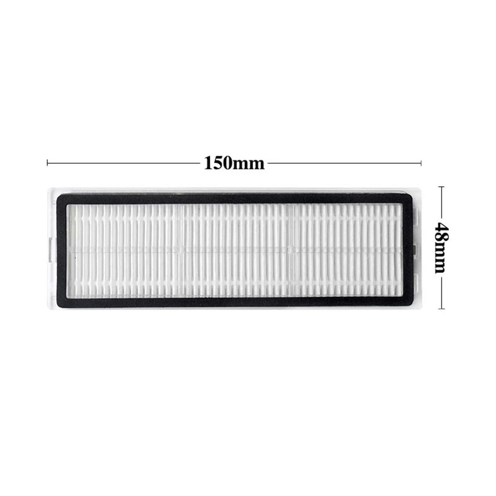 Compatible con Dreame Bot D10 Plus RLS3D, piezas de recambio de aspiradora, cepillo principal/lateral, filtro Hepa, paño de mopa, bolsa for el polvo(Color:Set e)