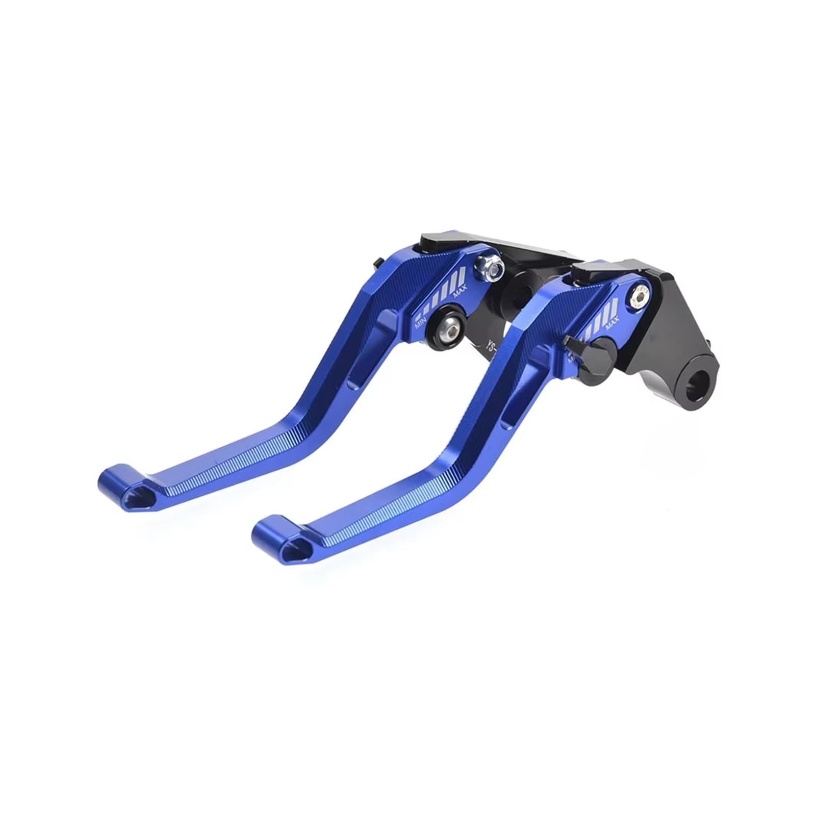 VBVGMZAS Handlebar Clutch Motorcycle Aluminum CNC Adjustable Brake Clutch Lever for Z900 for Z650 for Ninja 650R Brake Handle Lever(Blue Black)