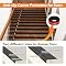 Perfil De Borde De Escalón Autoadhesivo | Antideslizante Y Protector | PVC Gris 4m (4x 1/4m) | Seguridad Para Niños Y Mayores