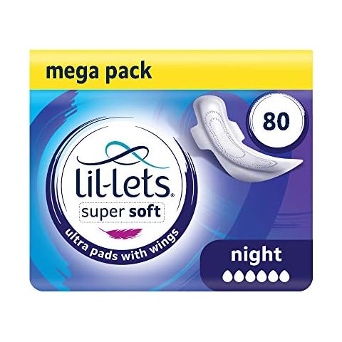 Lil-Lets Super Soft Ultra with Wings, Unscented, 80 Count Cover