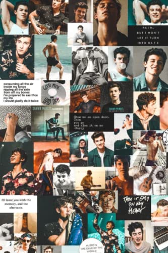 Shawn Mendes Notebook 'Treat You Better': Blank Lined Ruled Notebook with 6x9 120 Pages, Shawn Mendes Quote Journal, Gift for best Friend.