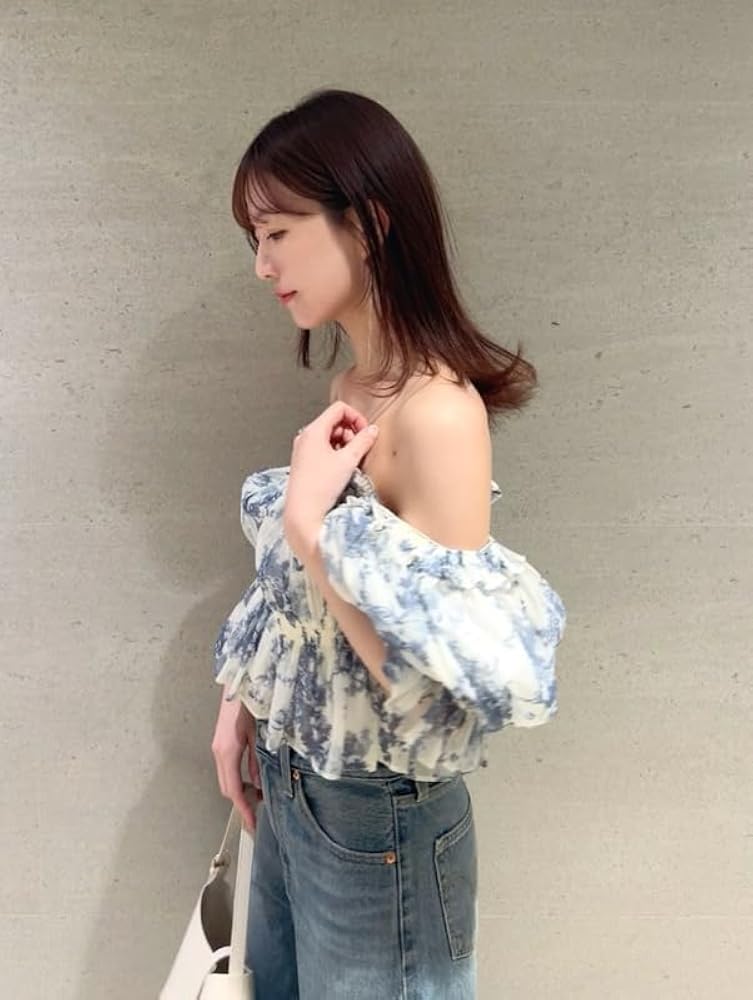 Amazon | [スナイデル] ギャザーオフショルブラウス SWFB251168