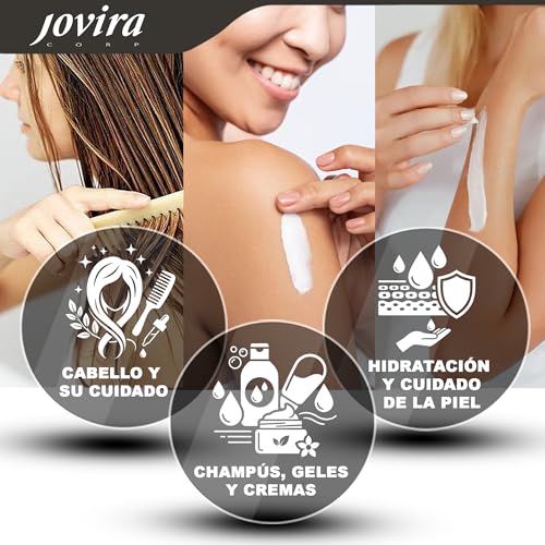Miniatura 8 de Jovira Corp 1 L Glicerina Vegetal Líquida 1l 99,5 Pura Para Hacer Jabones Y Cosmética Casera Glicerina Para Secar Flores Ingrediente Vegetal Multiuso. 1 Litro