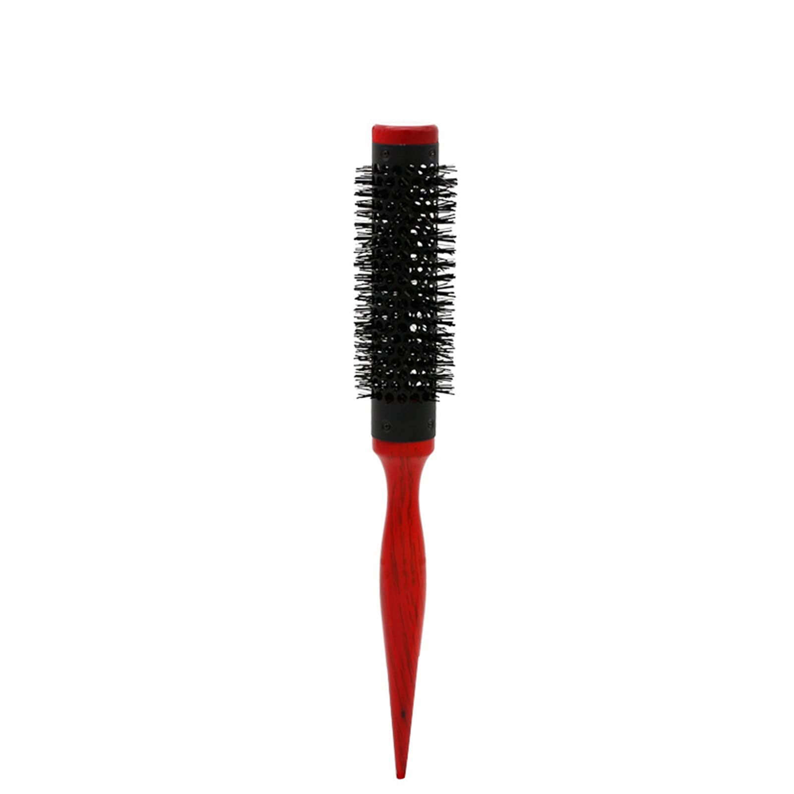 Pettini per Capelli 5pcs Setola riccia capelli spazzola for capelli in legno pennello rosso rotondo capelli pettine for capelli parrucchiere styling pettine per Pettine per Styling Donne e Uomini