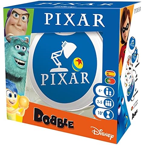 Zygomatic - Dobble Pixar - Spanish Card Game - Exclusive on Amazon, Colour (DOBPIX01ES) Cover