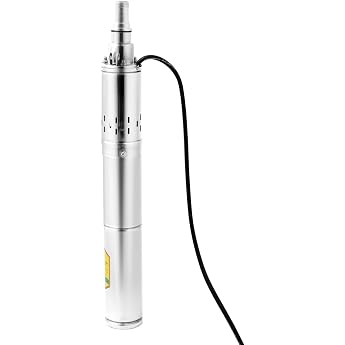 Edelstahl Tiefbrunnenpumpe 0.5Hp Tauchpumpe Mit 213Ft Max Lift 70.6Ft /H Durchfluss F R Bew Sserung Haus Wasserversorgung 24V Dc Kupfer Motor  Berhitzungsschutz Ideal Brunnen See Bauernhof Verwendung
