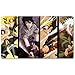 Produktbild Naruto  Brettspiel Pokemon Spielmatte Spiele Mauspad Tastatur Pad Größe 60 x 35 cm Tischmatten für Yugioh Pocket Monster MTG oder TCG