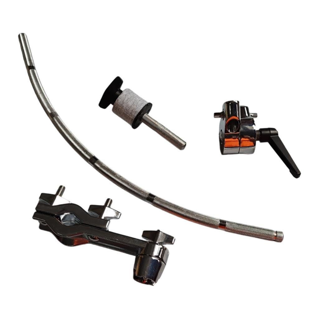 1 Pezzo Attacco Piatti Stacker Accessorio Hardware Supporto Strumento Percussione Stabilità Elevata Materiale Zinco Adatto per Gruppi Musicali Prove P, con Staffa di