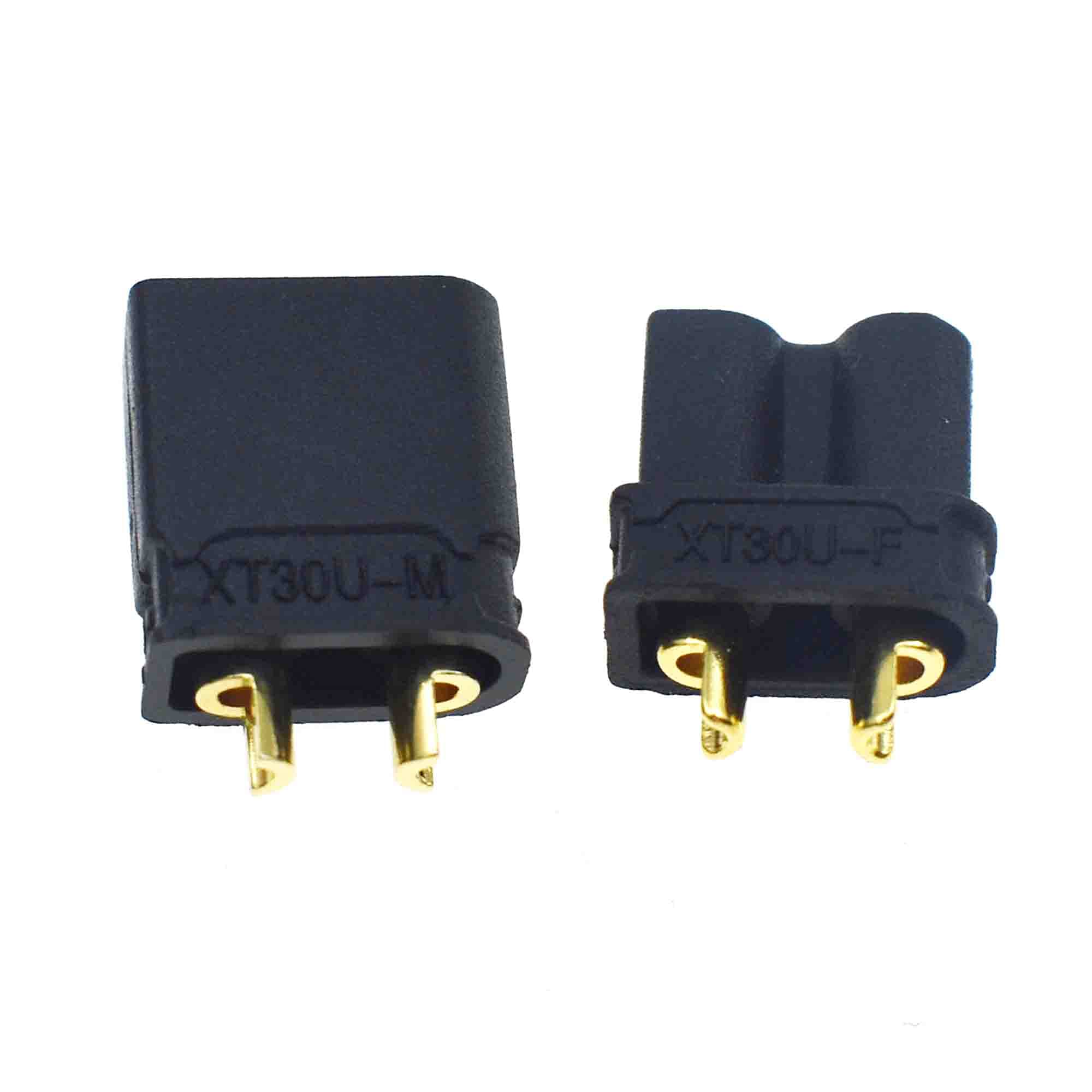 Reland Sun 5 pair XT30U XT30PW XT30UPB XT30UL XT30G Male Female Plug (XT30U-Black)