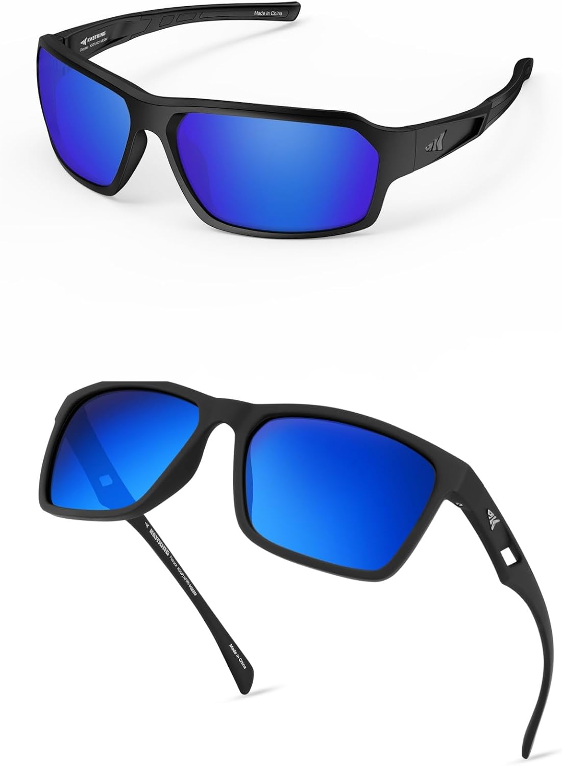 KastKing FlatRock Polarized Sport Sunglasses Chippewa Polarized Sunglasses for Men and Women, Ideal for Driving Fishing Cycling Running, UV Protection