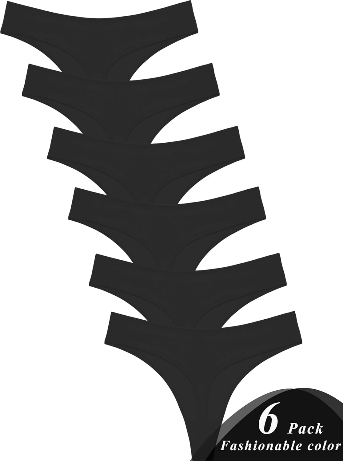 Cotton Underwear for Women Pack Breathable Thongs for Women Sexy Stretch Soft Womens Panties Thong XS-XL - Image 2