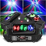 FODEXAZY Spider Moving Head DJ Lights 9 X 10W LED DJ Lighting Stage Lighs DJ Moving Light for Parties Lights DMX Mode Sound Activated for Party Wedding Concert Disco DJ Concert Show