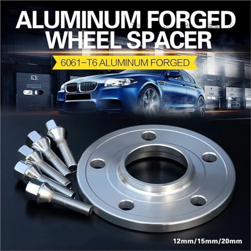 Car Wheel Spacers For BMW F20 F21/25/26 F30 F31 F32 F33 F34 F35 F36 F80 F82/83/84 2Pieces 12/15/20mm 5x120 72.56mm Wheel Spacer Adapter M14x1.25(2PCS 12MM) - Image 4