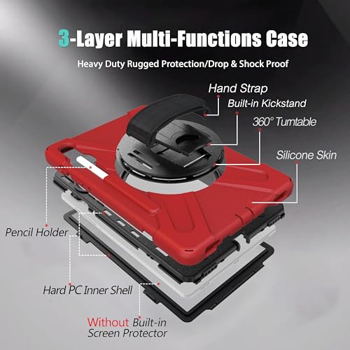 Coque Samsung Galaxy Tab S6 10.5 antichoc ultra résistante à béquille 360°