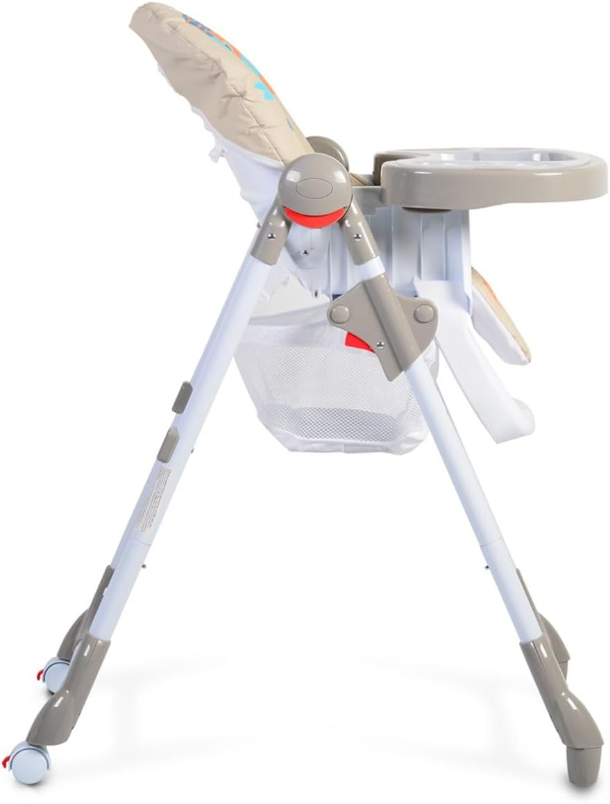 Cangaroo Kimchi High Chair side view in zusammengeklappter Position