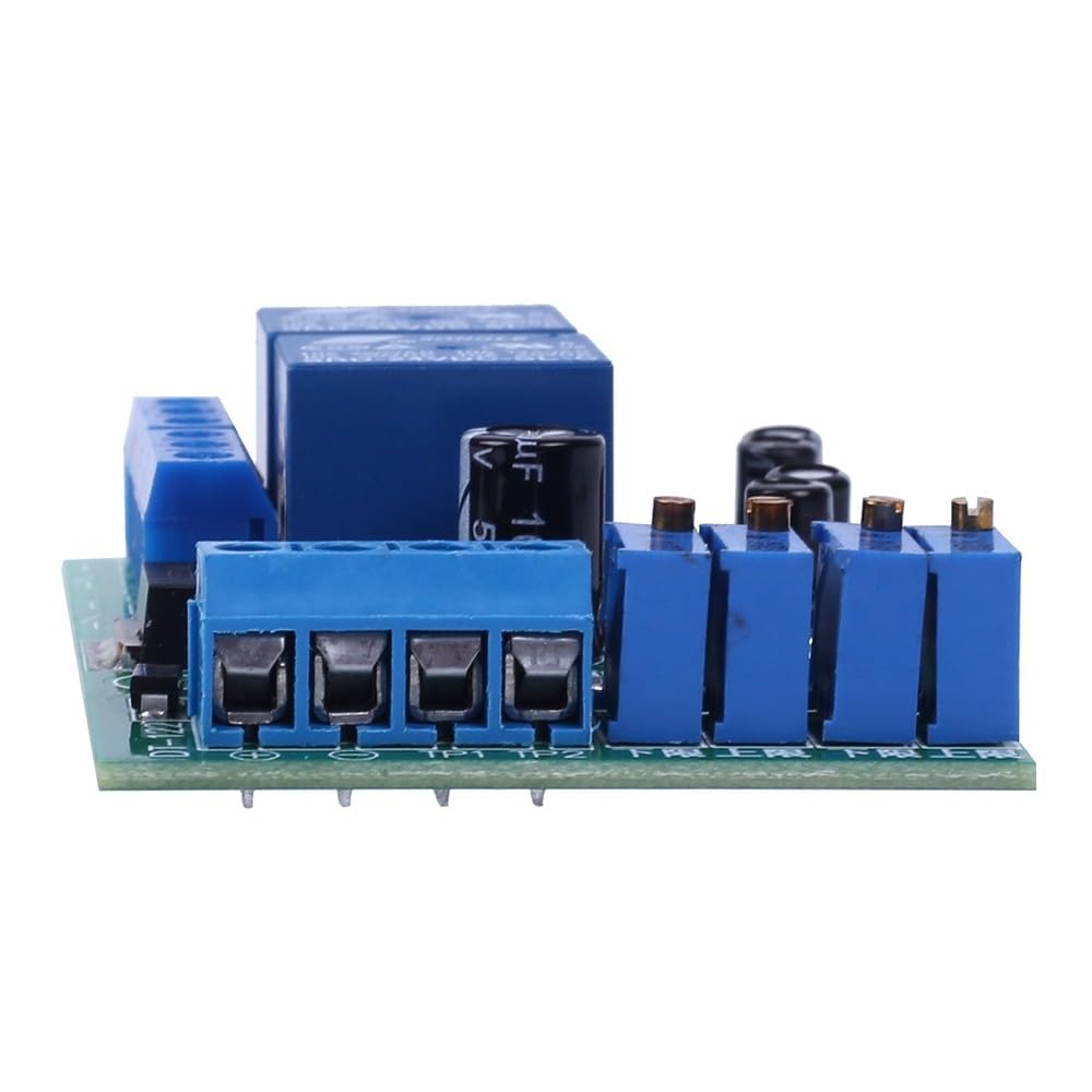 Comparatore di Tensione,Modulo Relè a 2 Canali DC 5V 12V 24V 2-CH Limite DT-122 Rilevatore di Soglia Segnale di Tensione