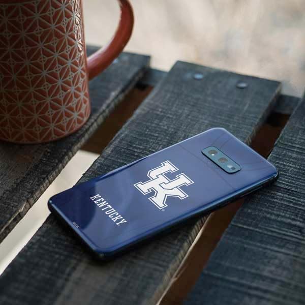 Skinit Decal Phone Skin Compatible with Galaxy S10e - Officially Licensed University of Kentucky Blue Jersey Design