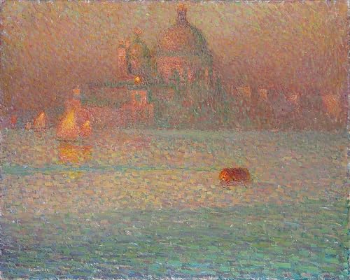 Impression sur toile Henri Le Sidaner de qualité musée pour décoration murale raffinée