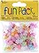 Cousin 34734128 Fun Packs 125-Piece Multi Glitter Star Beads