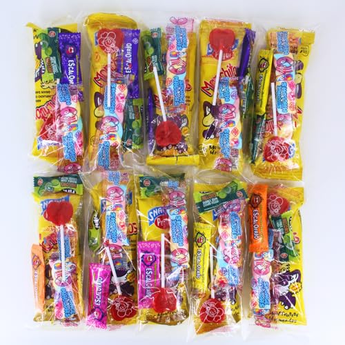 NEVALU Bolsas Chuches/Bolsas Rellenas de Golosinas y Snacks/Bolsas de Cumpleaños Listas para Repartir. (30)