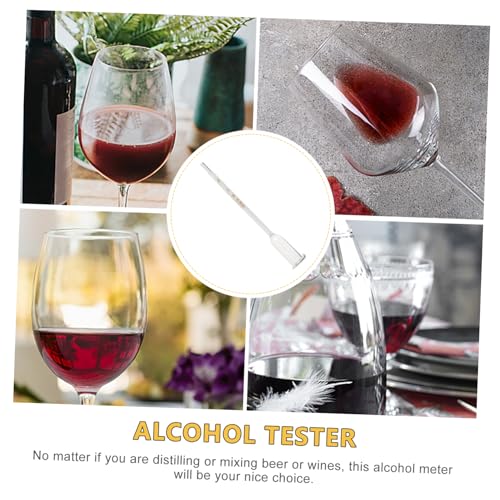 KOMBIUDA Medidor De De Vinho Hidrômetro De Para Vinho Kit Para Fazer Vinho Hidrômetro De Vinho Frasc