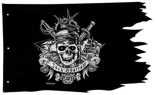 Disney Pirates of the Caribbean Pirate Flag Wall Decoration