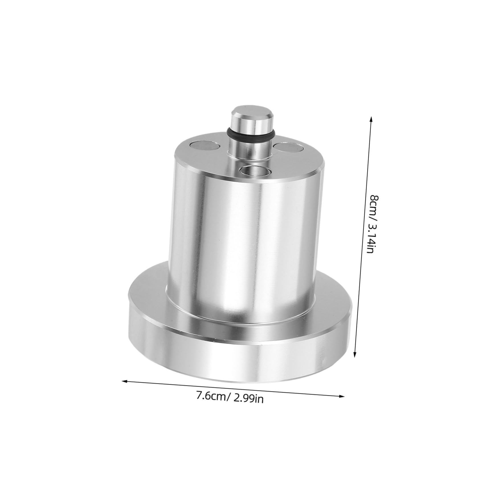 Cabilock 4stücke Stoßdämpfende Auflage Wagenheber-adapter Hebebühnen-auflagen Robuste Basis aus Aluminium Werkstattwerkzeuge für Fahrzeugwartung