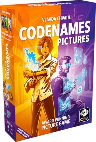 CGE Codenames: Pictures Board Game (2nd Edition) The Top Secret P...