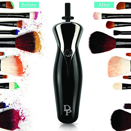 Dp Beauty Line Electric Makeup Brush Cleaner & Dryer Set, Keep Your Brushes Clean And Dry, 8 Collars Sizes, 2 Speeds, Usb Rechargeable And Portable #TOP5