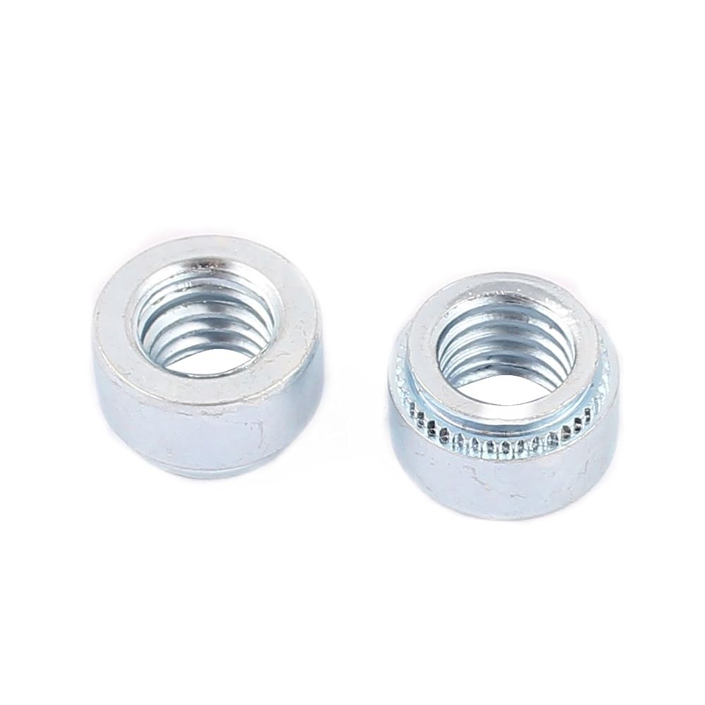 M8-2 Self Clinching Nuts - Carbon Steel Fasteners for Thin Metal Plates (100pcs) view 2