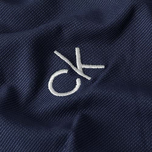 Polo de Golf de Marque Calvin Klein Central Eco Homme