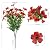 20 Bundles Artificial Flowers for Outdoor Fake Plants for Spring Decoration,Faux Eucalyptus Flowers for Planter UV Resistant Lifelike for Home Porch Garden?7 Color?