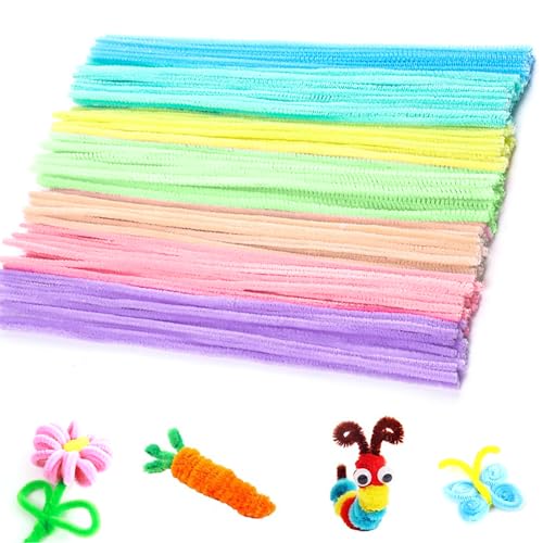 Amazon.co.jp: 手芸モール 工作モール カラーモール 7色ミックス