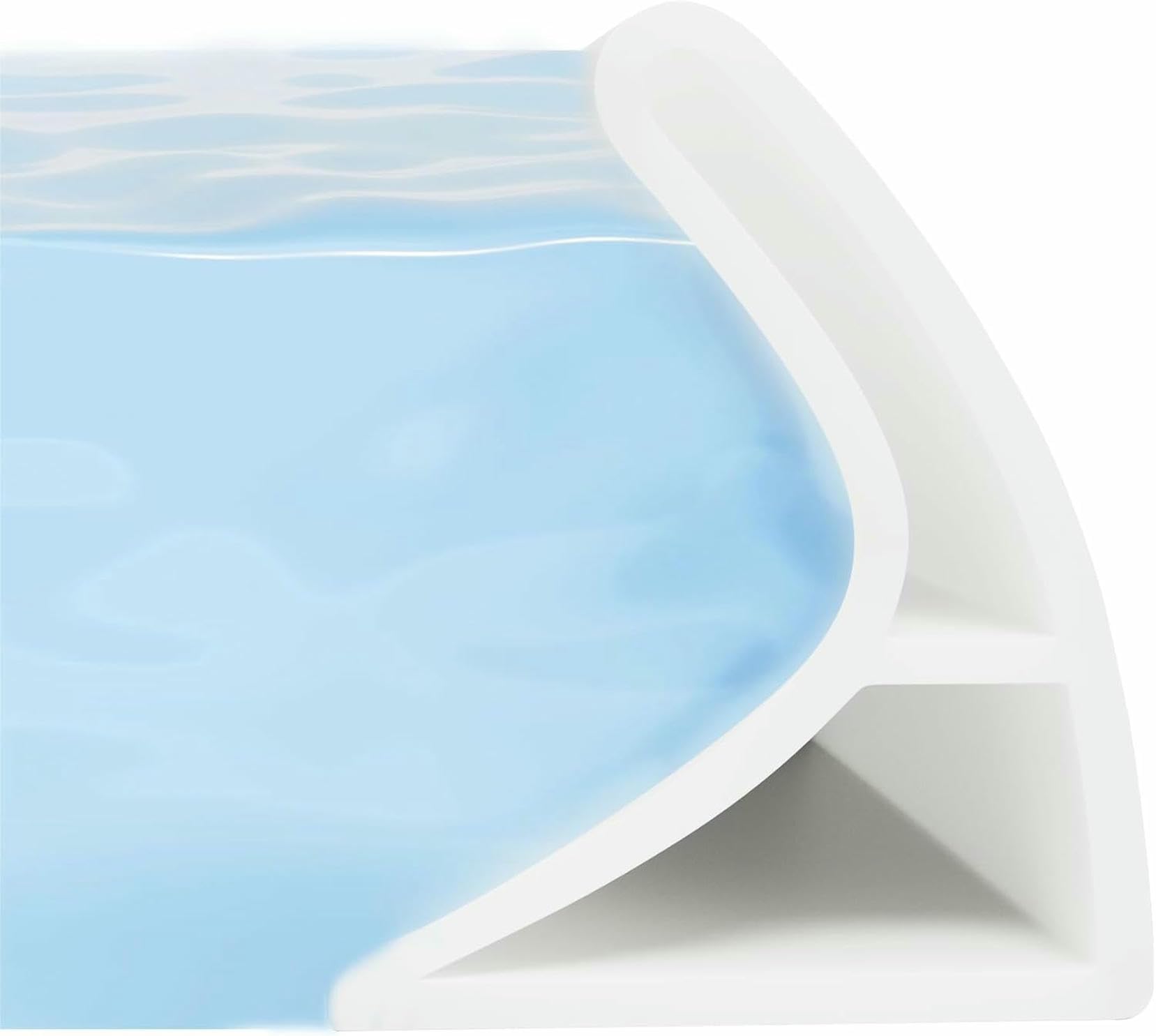 Barrage d'eau pour douche en silicone souple idéal pour sécuriser une cuisine ouverte