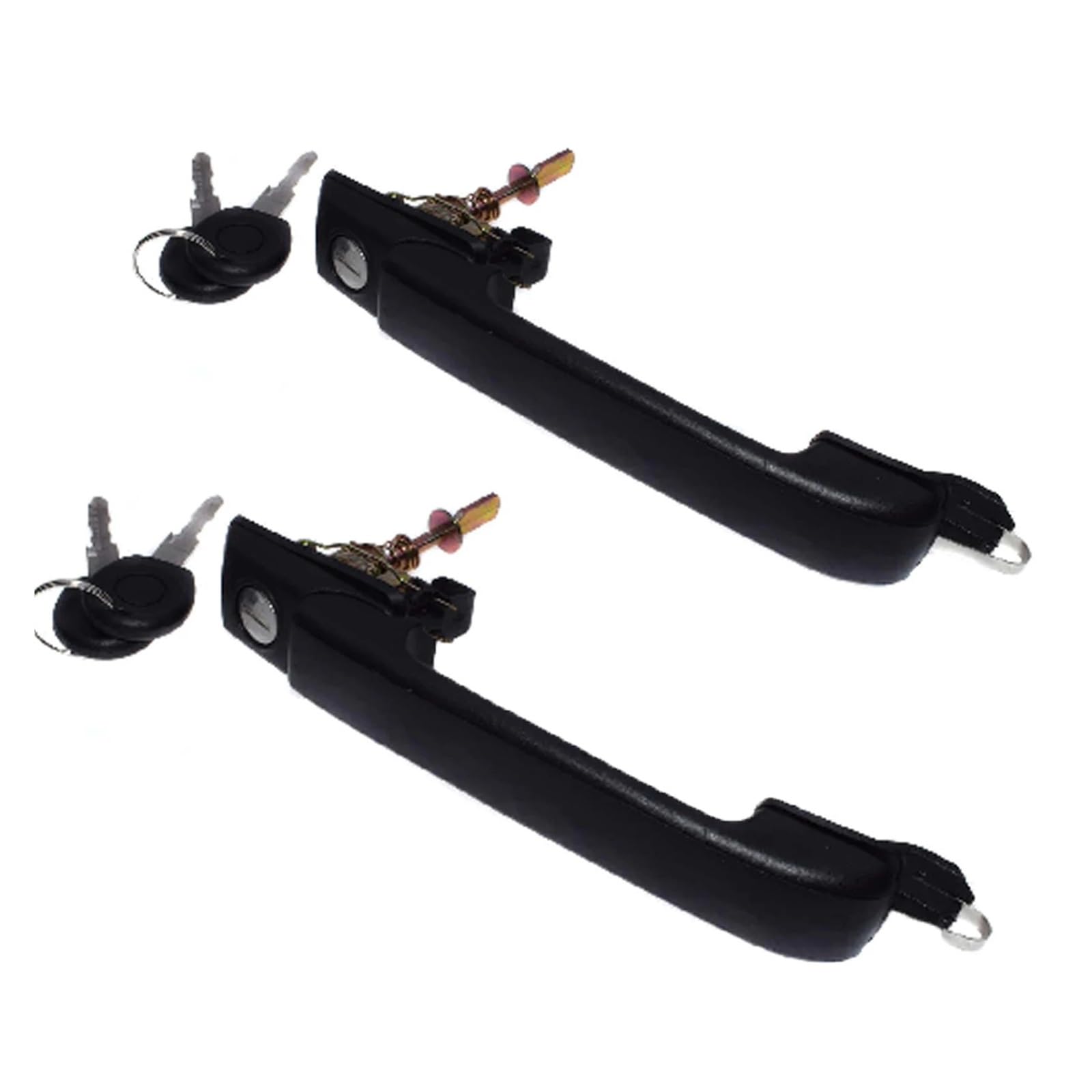WSX5FC Exterior Door Handles Black Left/Right Exterior Outside Door Handle for MK3 for Cabrio GLX 1H0837207B 1H0837207C