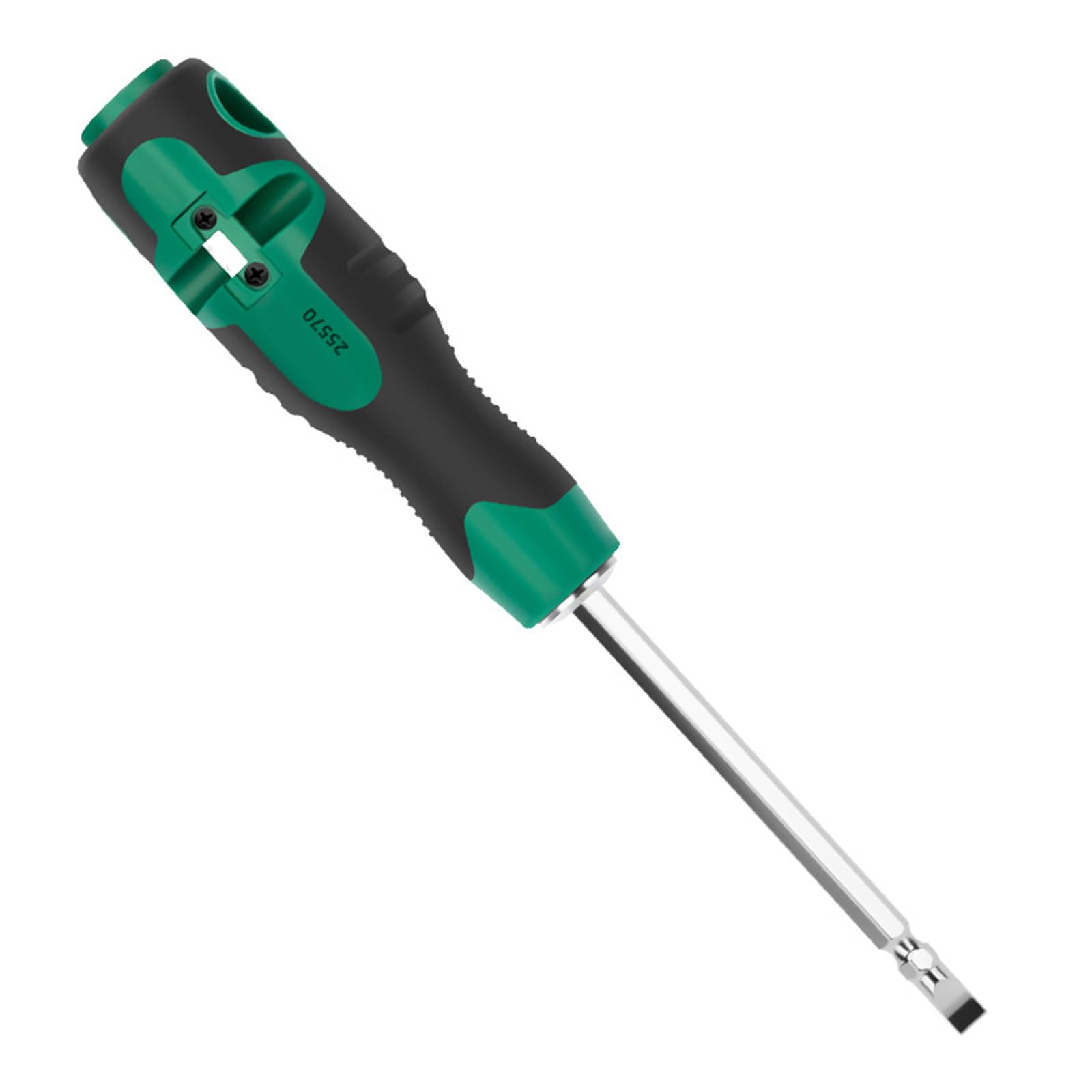 2 in 1 Screwdriver with Cable Splitter Slot and Thread Winding Hole for Professional Electrician Multifunction Screwdriver Tool