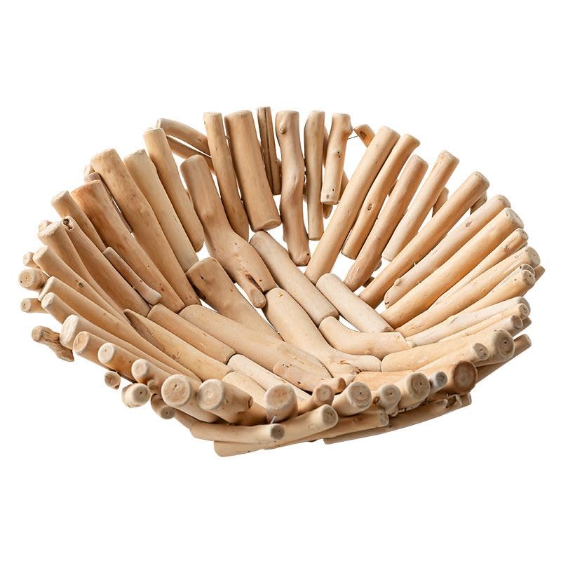 YISSEN RISEON Natural Handmade Rustic Wooden Bowl...