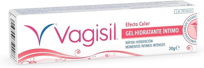 Vagisil Gel Hidratante íntimo Efecto Calor. Hidrata Y Reduce La Sequedad íntima, 30g