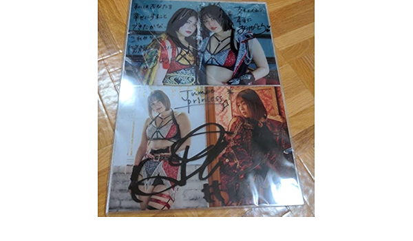 福袋 スターダム スタジョ限定 アクリルパネル サイン・コメント入り