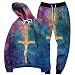 Produktbild 3D Digitaldruck Freizeithose Zweiteiliger Hoodie Pullover Streetwear Hoodie Laufanzug Gr. 6XL, 7