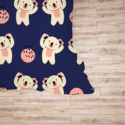Housse de couette koala rose King avec ses 2 taies d'oreiller