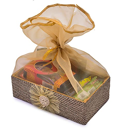 Image of Giftrend Bundle with Festive Assorted Chocolate Gift Hamper | Chocolate Gift Ideas | Diwali Greeting Card