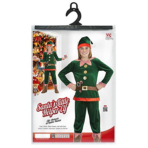 Widmann 08736 costume elfo aiutante di babbo